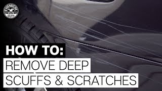 How To Take Off Paint Scuffs amp Scratches  Chemical Guys [upl. by Thornton]