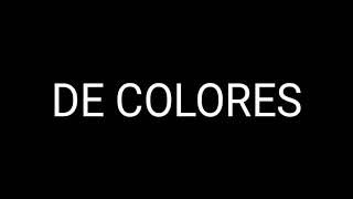 De Colores Tagalog  With Lyrics [upl. by Joyann]