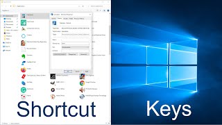 How to Create Keyboard Shortcuts in Windows 10 [upl. by Arraes]