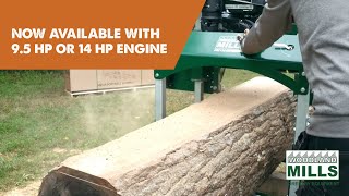 Woodland Mills HM126 Portable Sawmill [upl. by Etnohc]