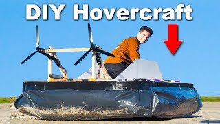 Building an ELECTRIC hovercraft [upl. by Ahsieyn]