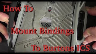 Beginner Tip Mounting EST and NonEST Snowboard Bindings To Burtons ICS Channel System [upl. by Bound]