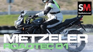 Metzeler Roadtec 01 2016 Prueba Neumático [upl. by Daigle801]