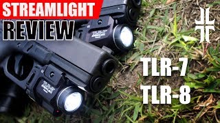 Streamlight TLR7 and TLR8 FLASHLIGHT Review [upl. by Earissed]