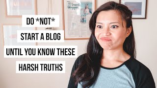 14 Harsh Truths You Find Out When You Start Blogging [upl. by Adam]