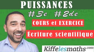 Ecriture scientifique Notation scientifique Cours et exercices [upl. by Tsan302]