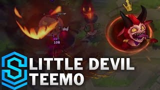 Little Devil Teemo Skin Spotlight  League of Legends [upl. by Barta]