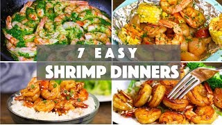 7 Easy Shrimp Dinner Ideas [upl. by Burrill489]