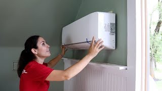 Como instalar una unidad MRCOOL DIY Ductless Mini Split  En Español [upl. by Ynetruoc648]