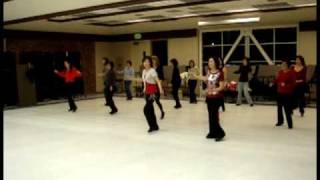 Santa Claus is Coming To Town Line Dance Dec 09 [upl. by Loraine135]