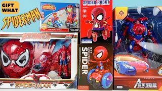 My Spiderman Toys ADVANCED Collection 【 GiftWhat 】 [upl. by Acisej559]