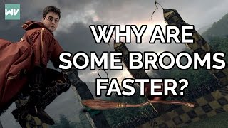 Harry Potter Broomsticks Brief History AND Why Some Brooms Are Faster Than Others [upl. by Donaugh]