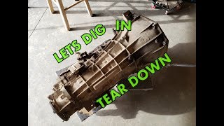 E4OD TRANSMISSION TEAR DOWN PART 1 [upl. by Eat128]