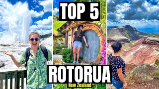 What TO DO in ROTORUA New Zealand  ROTORUA New Zealand Top 5 [upl. by Pettifer329]