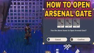 How to Open Arsenal Gate Of Tatarasuna 3 Keys Location【Genshin Impact】 [upl. by Ediva]