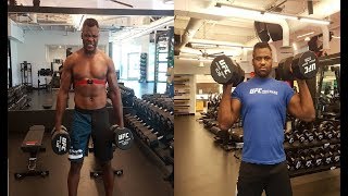 Francis Ngannou UFCMMA Heavyweight Beast Training [upl. by Walley]