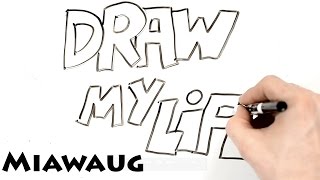 Draw My Life  MiawAug Indonesia Youtuber [upl. by Onurb]