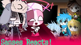 Sans Aus Reacts To Amazing Sarvente’s MidFight Masses  Friday Night Funkin  Part 1 [upl. by Nitsej]