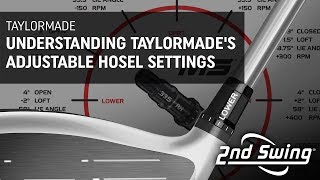 How to Use The TaylorMade Adjustable Hosel Settings [upl. by Fitting27]