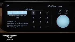 Valet Mode  Genesis GV70  HowTo  Genesis USA [upl. by Assened863]