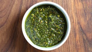 Pistachio Pesto With Fresh Basil Recipe [upl. by Imorej]