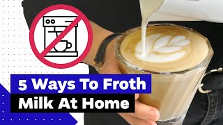 How To Froth Milk At Home Best Milk Frothers Review [upl. by Silvano]