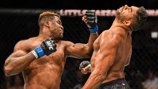 Francis Ngannou Top 5 Finishes [upl. by Ylremik]