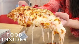 How Dominos Makes Its Pizza  Food Insider [upl. by Ravert469]