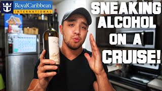 HOW TO SNEAK ALCOHOL ON A CRUISE [upl. by Mata]