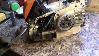 Stihl MS200T Chainsaw Sprocket amp Clutch Removal Inspection amp Refit [upl. by Ecnerrat]