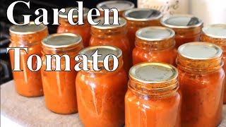 Canning Roasted Garden Tomato Soup With Lindas Pantry [upl. by Atirhs]