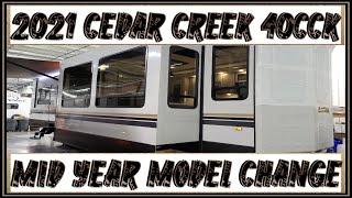 New 2021 Cedar Creek Cottage 40CCK destination trailer  Couchs RV Nation a RV Wholesaler  RV Tour [upl. by Sucitivel]