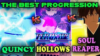 QUINCY VS SOUL REAPER VS HOLLOW  Peroxide Full Comparison [upl. by Stevena98]