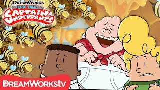 ZomBEES Attack Captain Underpants  DREAMWORKS THE EPIC TALES OF CAPTAIN UNDERPANTS [upl. by Hedgcock780]