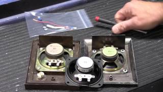 How to Replace a NuTone Intercom Entry Door Speaker Cone [upl. by Moya]