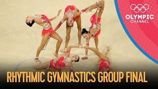 Rhythmic Gymnastics Group Final  Rio 2016 Replays [upl. by Enneira]