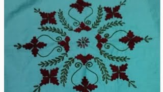 Beautiful Bedsheet Design By SadiyaArt [upl. by Eiclek70]