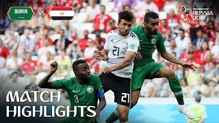 Saudi Arabia v Egypt  2018 FIFA World Cup  Match Highlights [upl. by Reuben660]