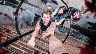 Zombie Escape Parkour POV Chase 🧟 [upl. by Eittod]