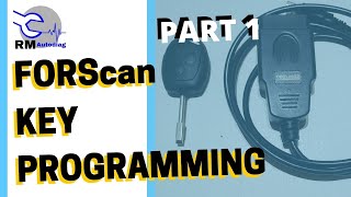 Ford key programming PART 1  FORScan [upl. by Werna523]