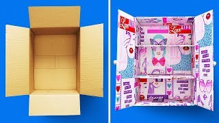 29 MANUALIDADES DE CAJAS DE CARTÓN [upl. by Hnil]