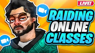 🔴RAIDING ONLINE CLASSES FACECAM [upl. by Trinidad613]