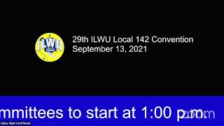 29th ILWU Local Convention [upl. by Akenat]