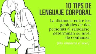 10 TIPS DE LENGUAJE CORPORAL 💗 PSICOLOGÍA [upl. by Imailiv667]