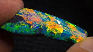 Reshaping this gem opal raises the value by double the cost [upl. by Tomchay986]