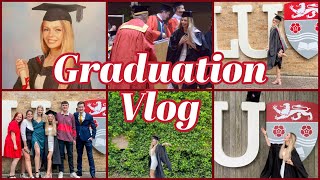 Lancaster University Graduation Vlog 2022 [upl. by Atalee]