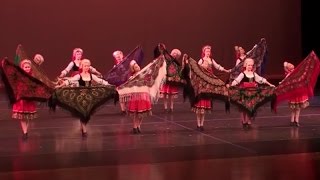 Russian Folk Dance quotKhorovodquot quotХороводquot [upl. by Leirea]