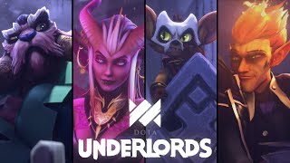 Dota Underlords Season One Trailer [upl. by Naamana]