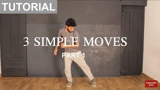 How to Dance  Basic Dance Steps for beginners  3 Simple Moves  Part 1 [upl. by Ling]