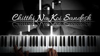 Chitthi na koi sandesh  Jagjit Singh  Piano Tutorial  The keyanist  Ujjawal Panchal [upl. by Enomahs961]